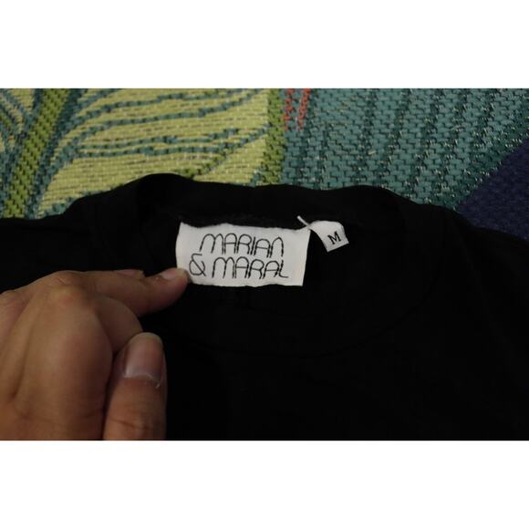 Marian & Maral Knee Length Body Con Fit and Flare Size Medium Short Sleeve (H) - Picture 3 of 7